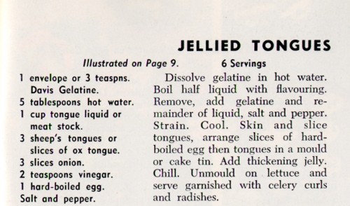 Mid-Century Menu Finalist #4 – Jellied Tongues | The Mid-Century Menu