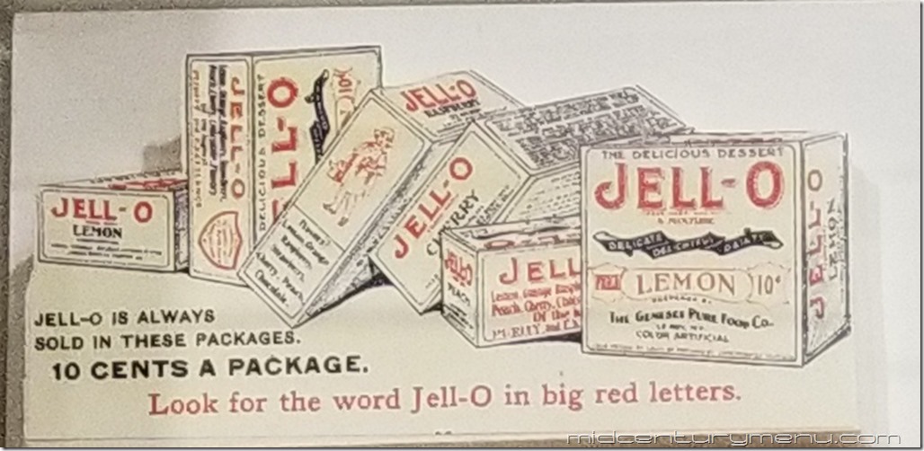 The Timeline Of Jell O Flavors From 1897 To 1997 The Mid Century Menu