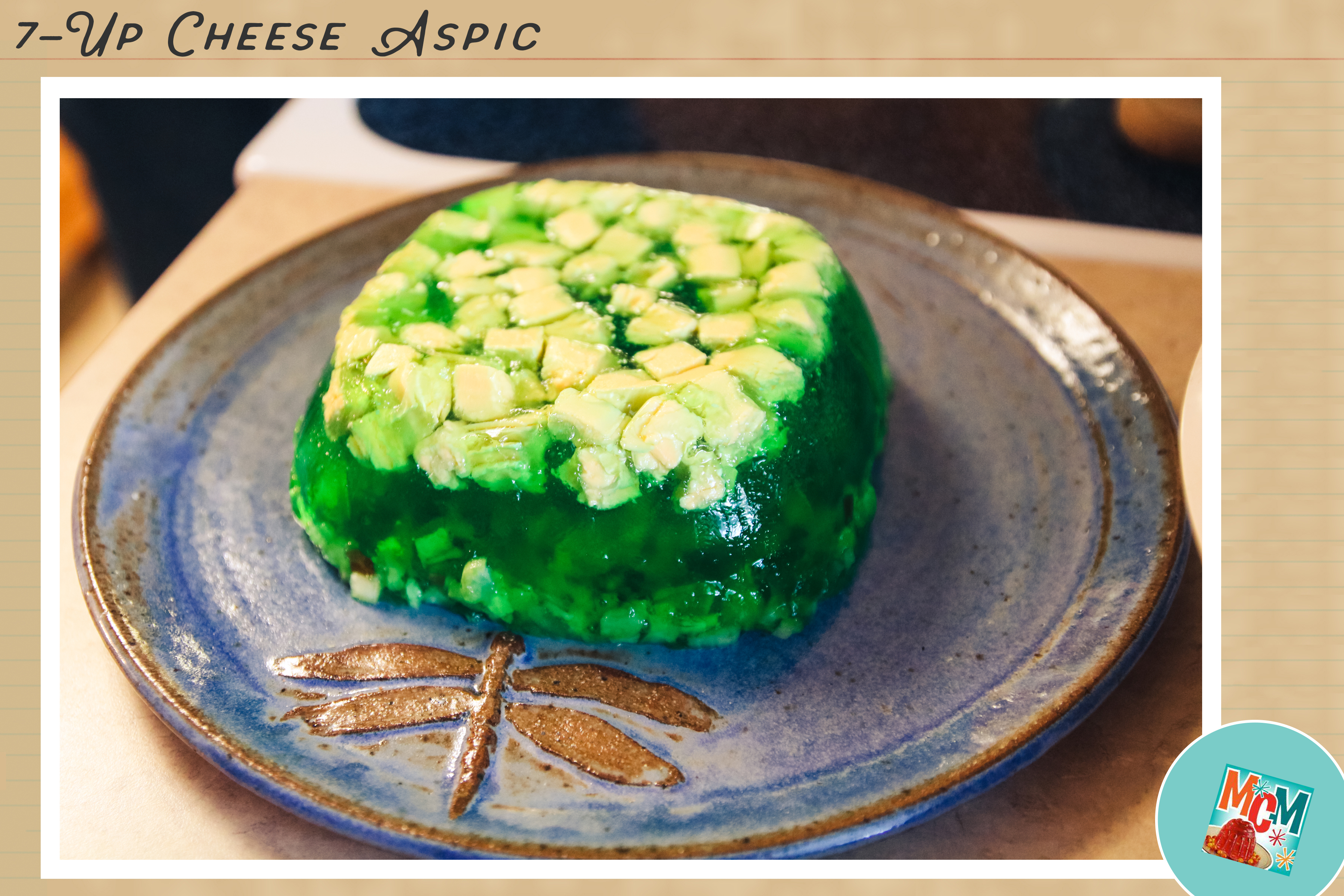 7-Up Cheese Aspic – A Mid-Century Gelatin Test | The Mid-Century Menu